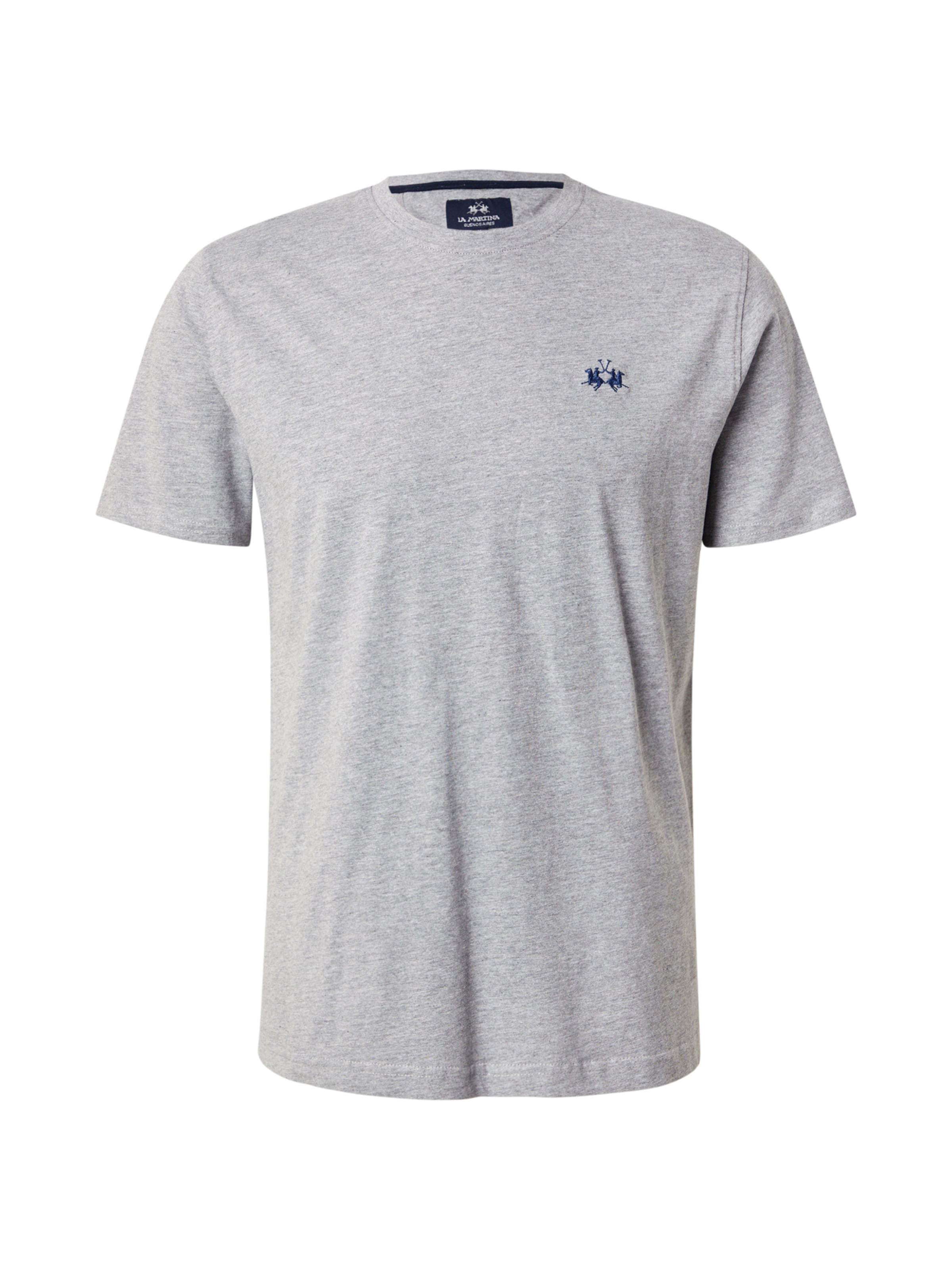T-Shirt La Martina en gris : devant