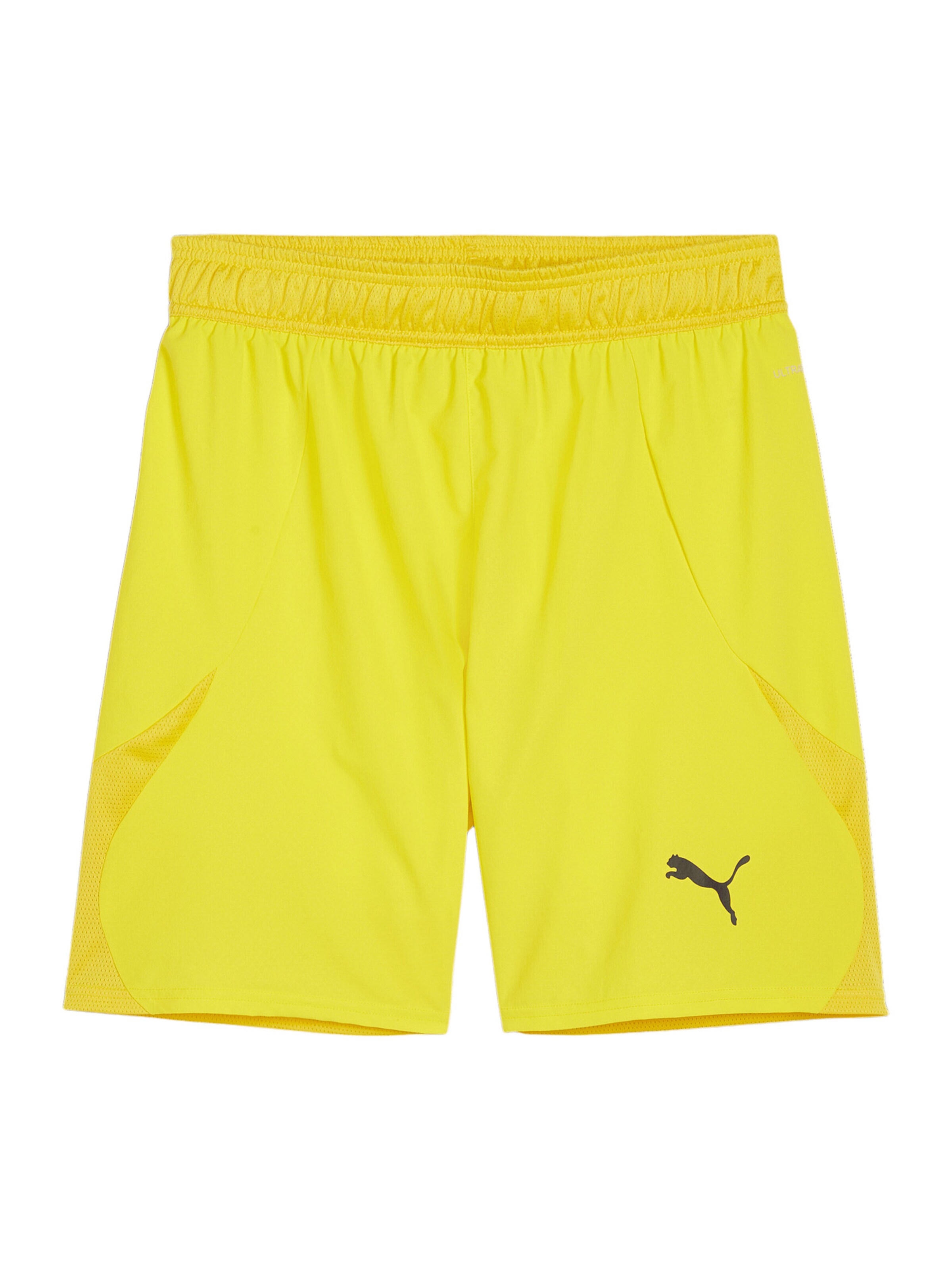 PUMA Workout Pants 'TeamFINAL' in Yellow: front