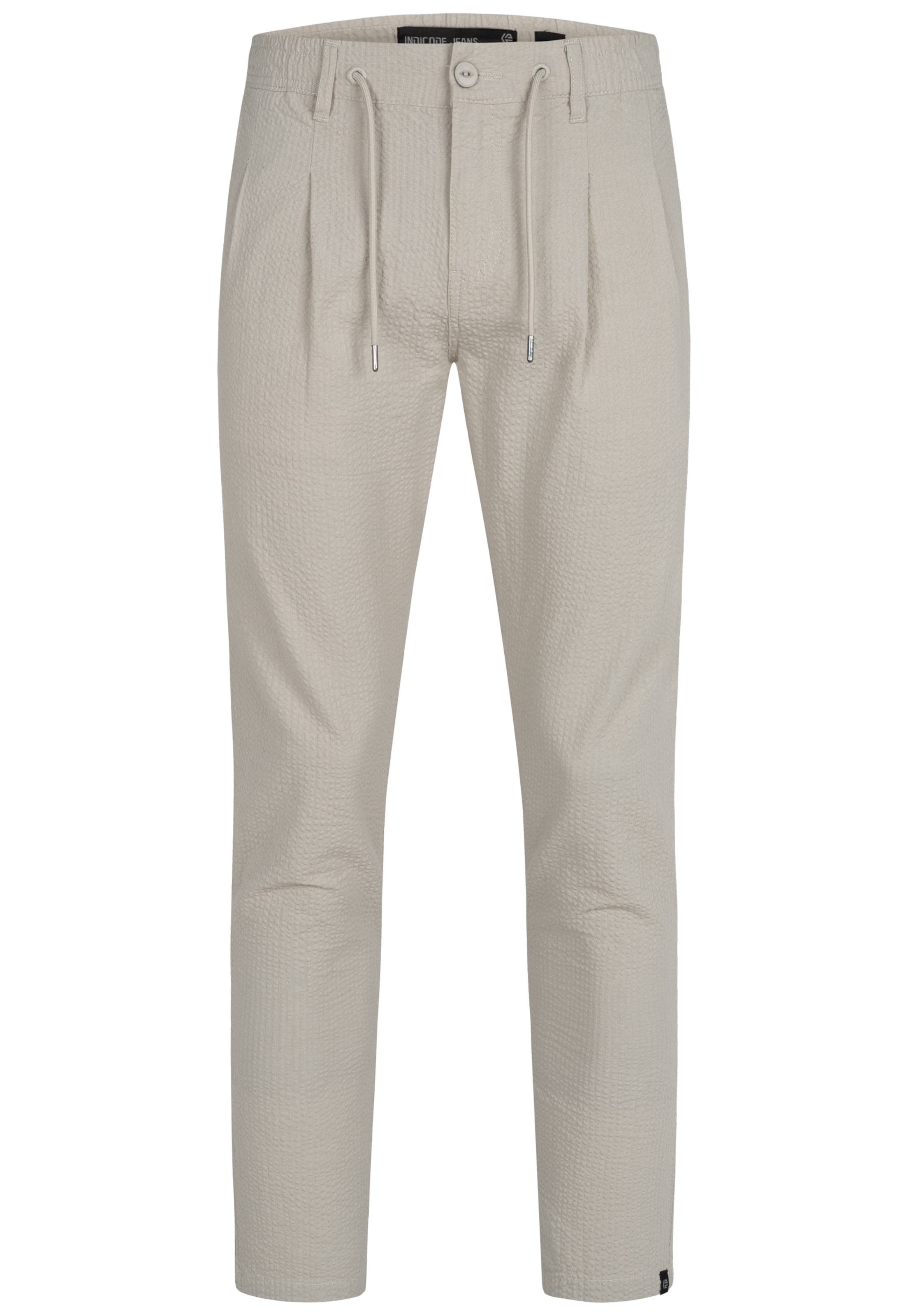 INDICODE JEANS Broek &#x27;Webb&#x27; in Beige: voorkant