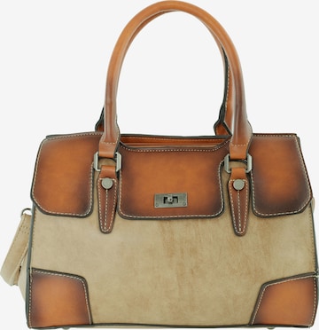HARPA Henkeltasche 'LIORA' in Braun: Vorderseite