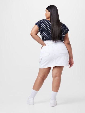 Cotton On Curve Skirt in White