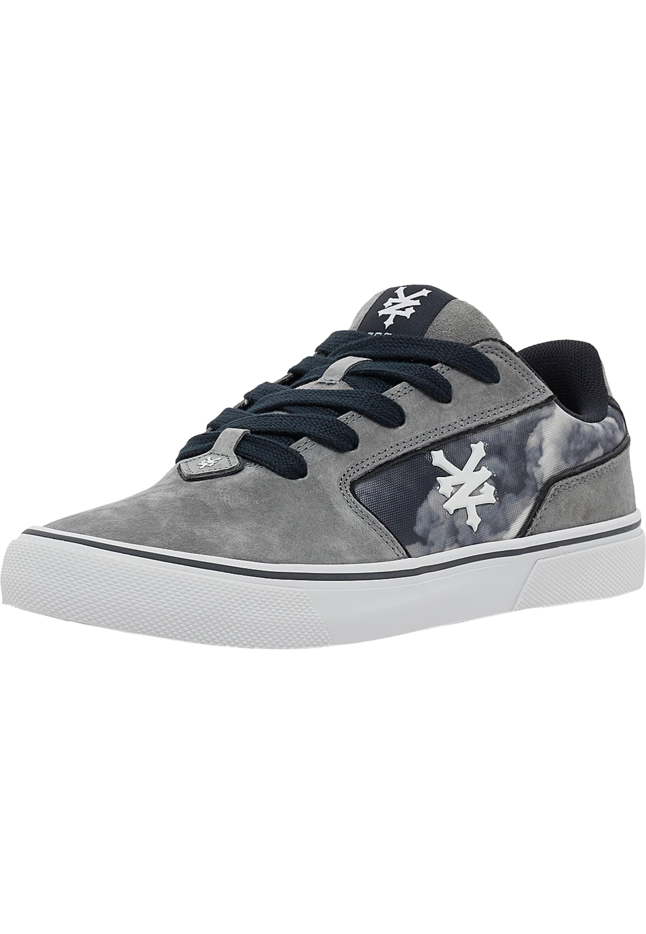 ZOO YORK Tenisky 'Pyramid' – šedá: přední strana