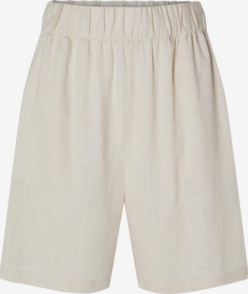 regular Pantaloni 'ELOISA' di SELECTED FEMME in beige: frontale