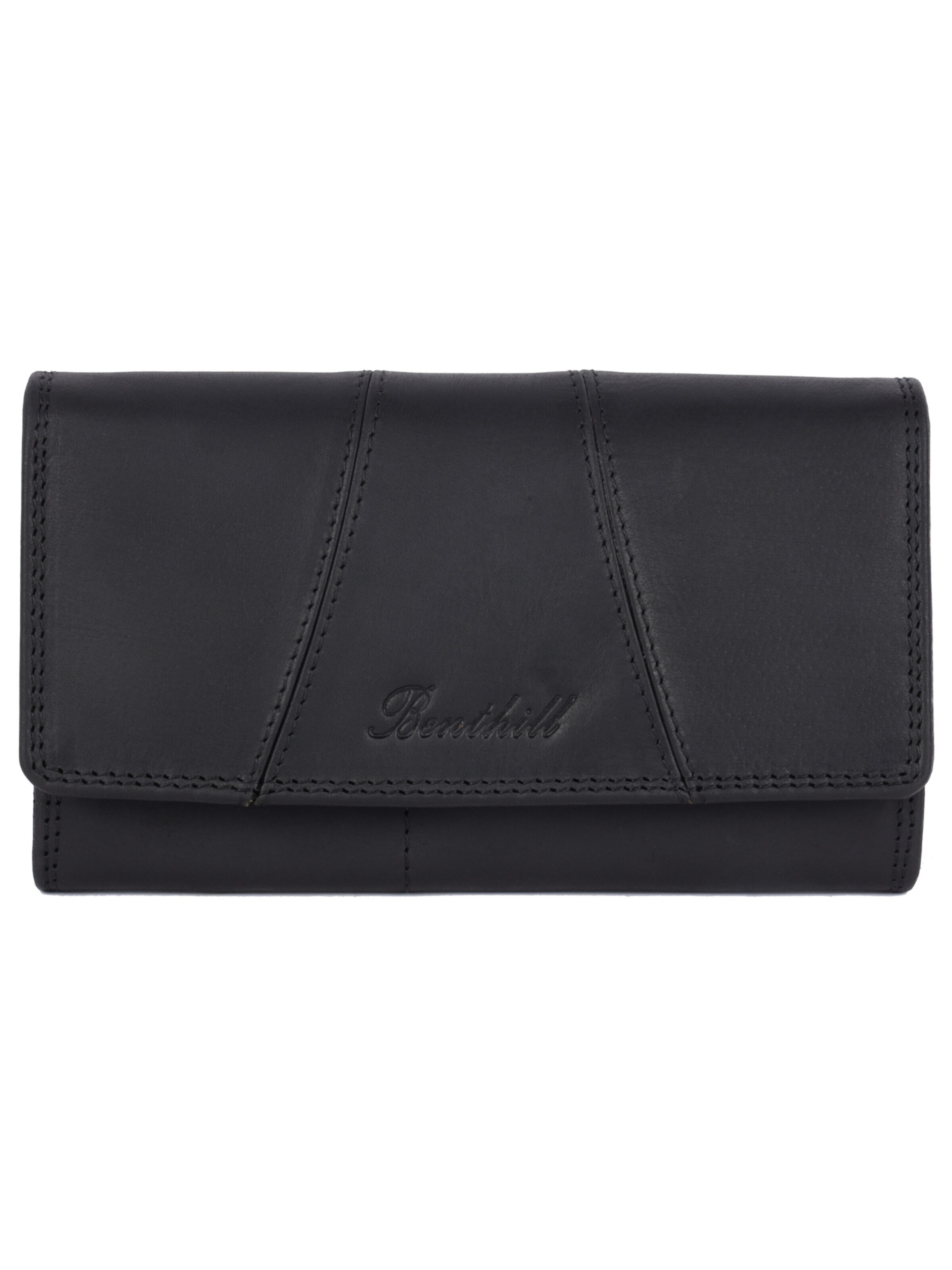 Benthill Wallet in Black: front