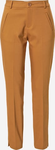 minus Chino-püksid 'Daya', värv pruun: eest vaates