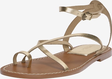 Pull&Bear Varvastossut värissä kulta: etupuoli