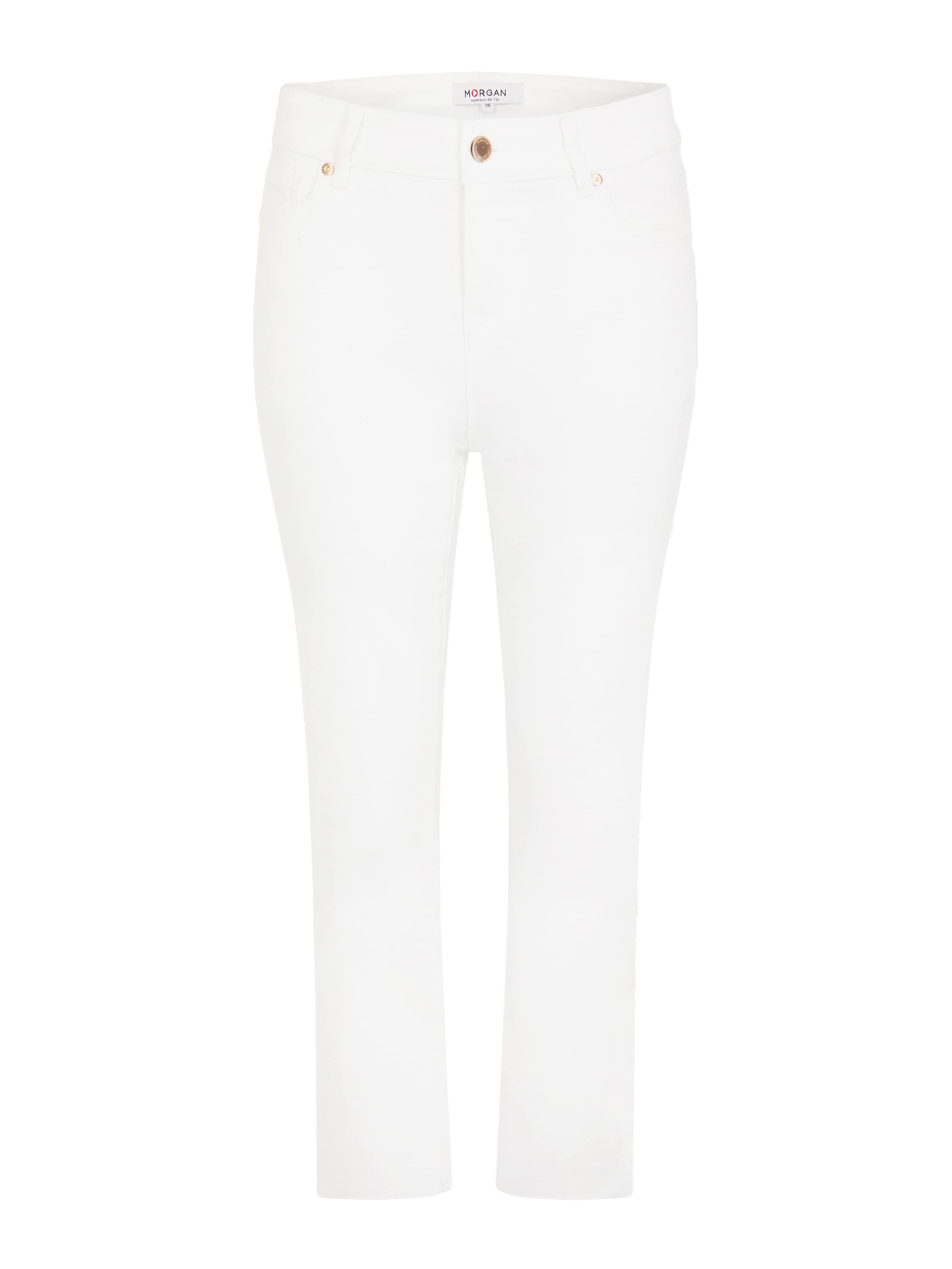 Morgan Džíny – bílá: přední strana