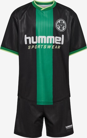 Hummel Trainingspak in Zwart: voorkant
