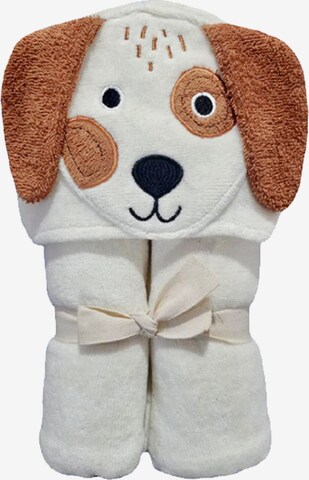 Depot Towel 'Dog' in White: front