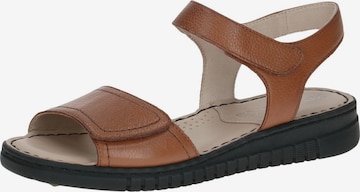 CAPRICE Sandale in Braun: Vorderseite