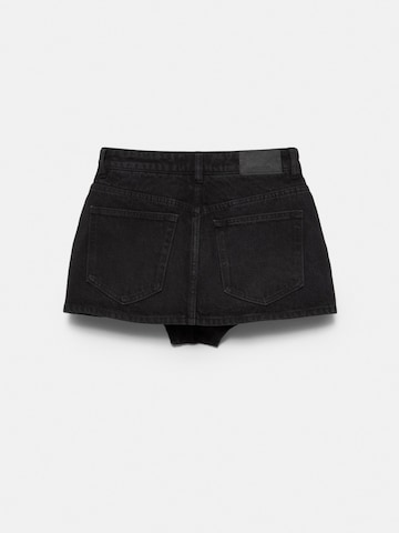 Pull&Bear Hosenrock in Schwarz