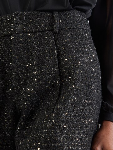 ONLY Normální Kalhoty se sklady v pase 'ONLAMILIA-CAMI' – černá