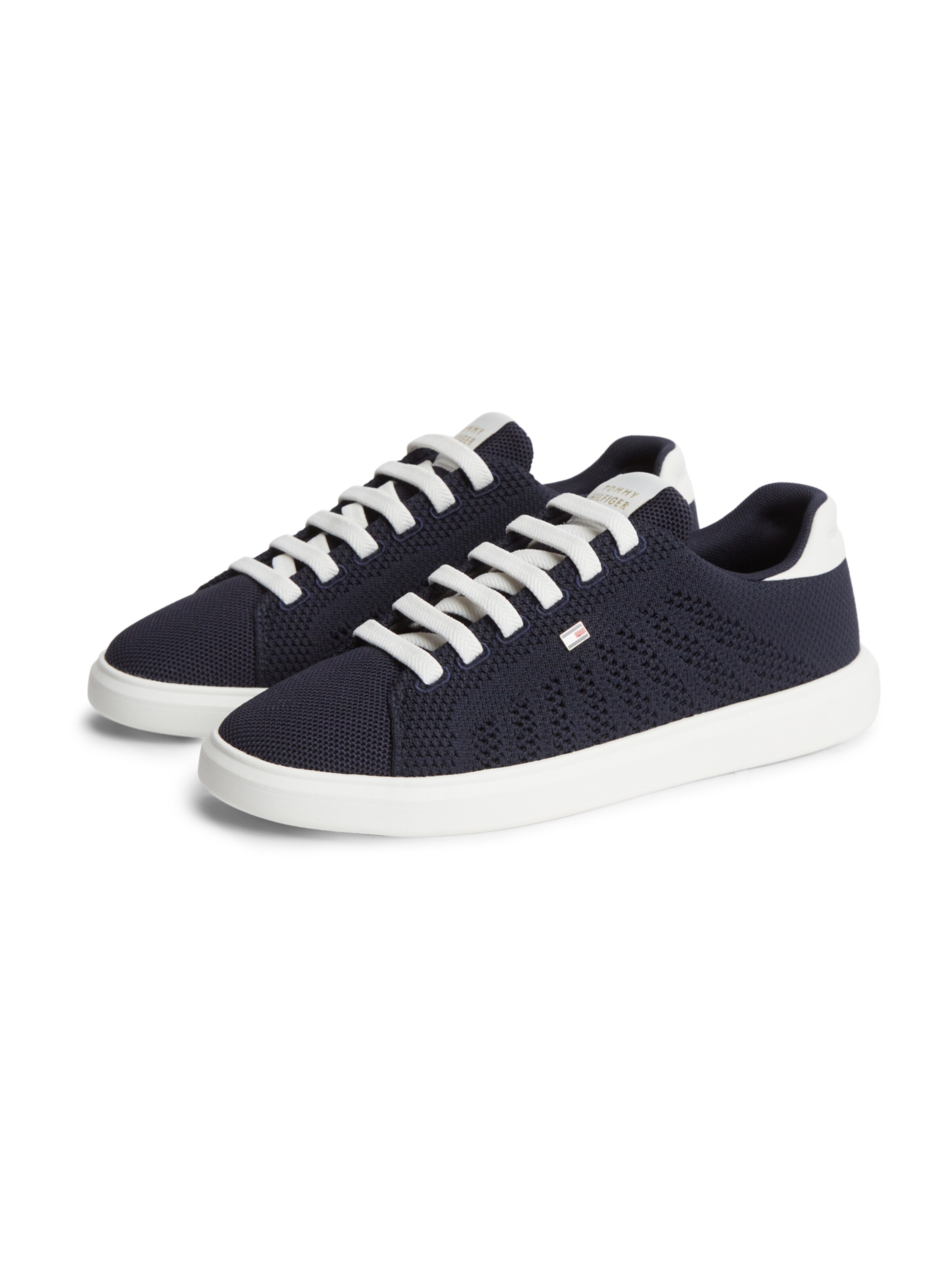 TOMMY HILFIGER Sneakers laag 'LIGHT KNIT' in Blauw