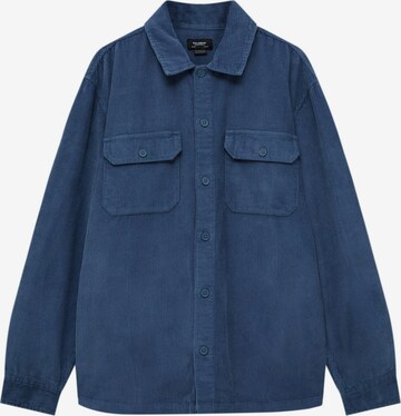 Veste mi-saison Pull&Bear en bleu : devant