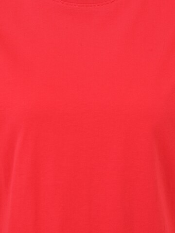 PIECES Shirt 'PCRIA' in Red