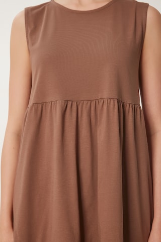 Happiness İstanbul Sommerkjole i brun