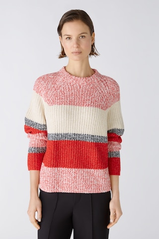 OUI - Pullover em vermelho: frente