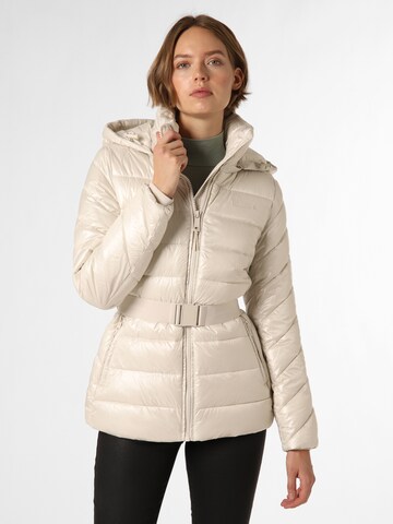 Calvin Klein Between-Season Jacket in Beige: front