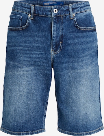 Karl Lagerfeld Regular Jeans in Blauw: voorkant