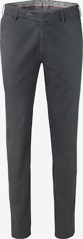 Coupe slim Pantalon chino 'Lupus' MMXGERMANY en gris : devant