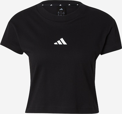 Sportiniai marškinėliai iš ADIDAS SPORTSWEAR, spalva – juoda / balta, Prekių apžvalga