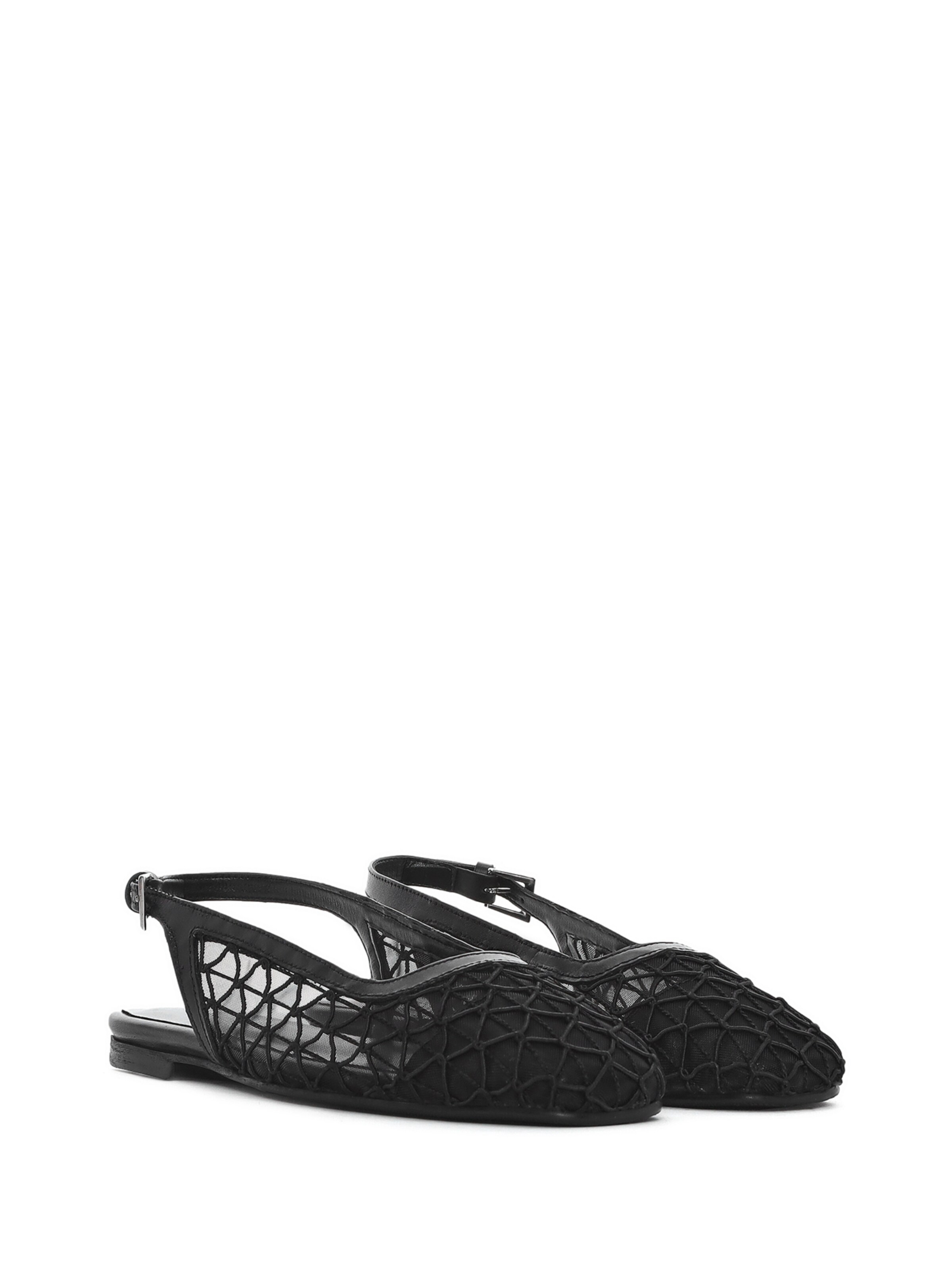 Derimod Strap ballerina in Black