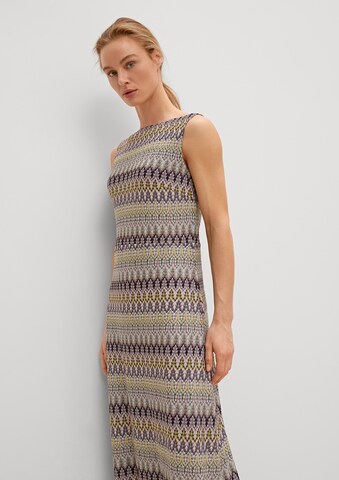 COMMA Dress in Mixed colors