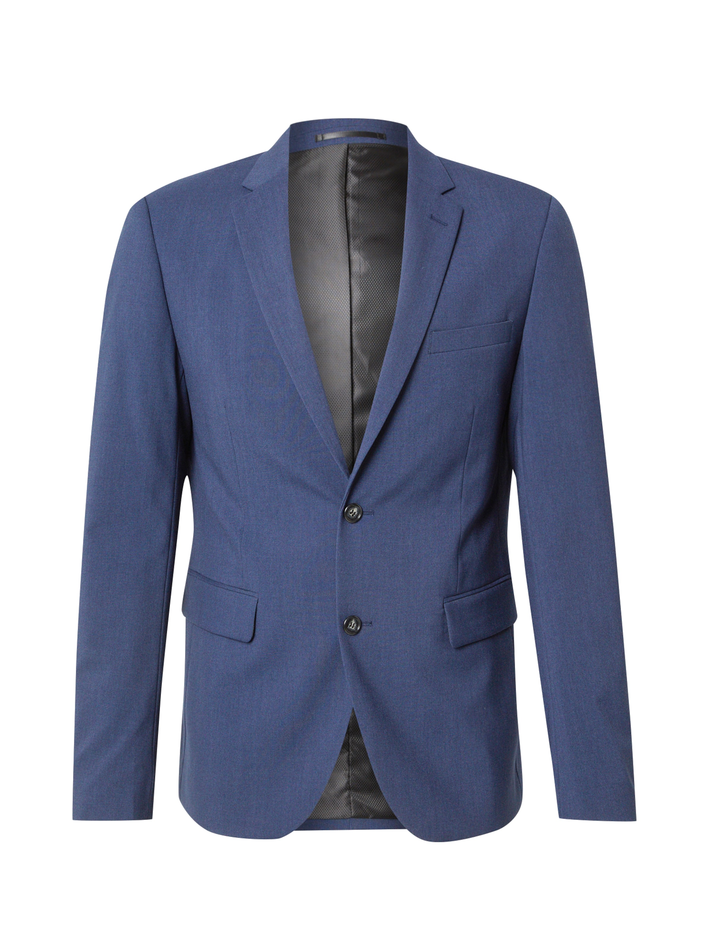 Lindbergh Slim fit Suknjič | modra barva: sprednja stran