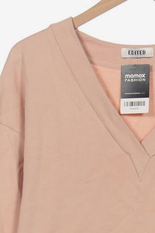 EDITED Sweatshirt & Zip-Up Hoodie in S in Pink