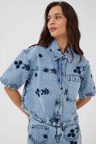 T-shirt 'KAbabena' Kaffe en bleu