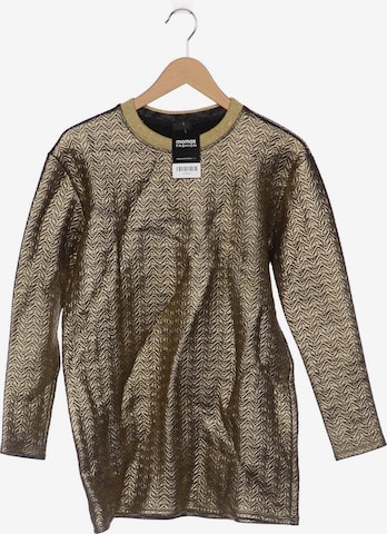 River Island Sweatshirt & Zip-Up Hoodie in XS in Gold: front