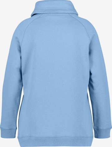 Ulla Popken Sweatshirt in Blau