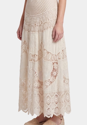 Jupe usha FESTIVAL en beige