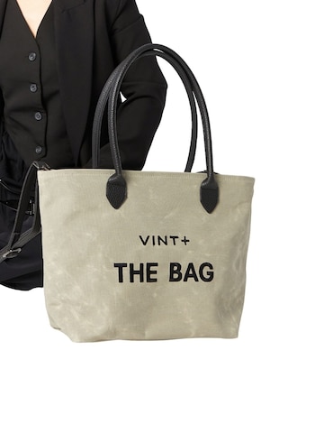 VINT+ Handbag 'Fine Bag Big' in Grey
