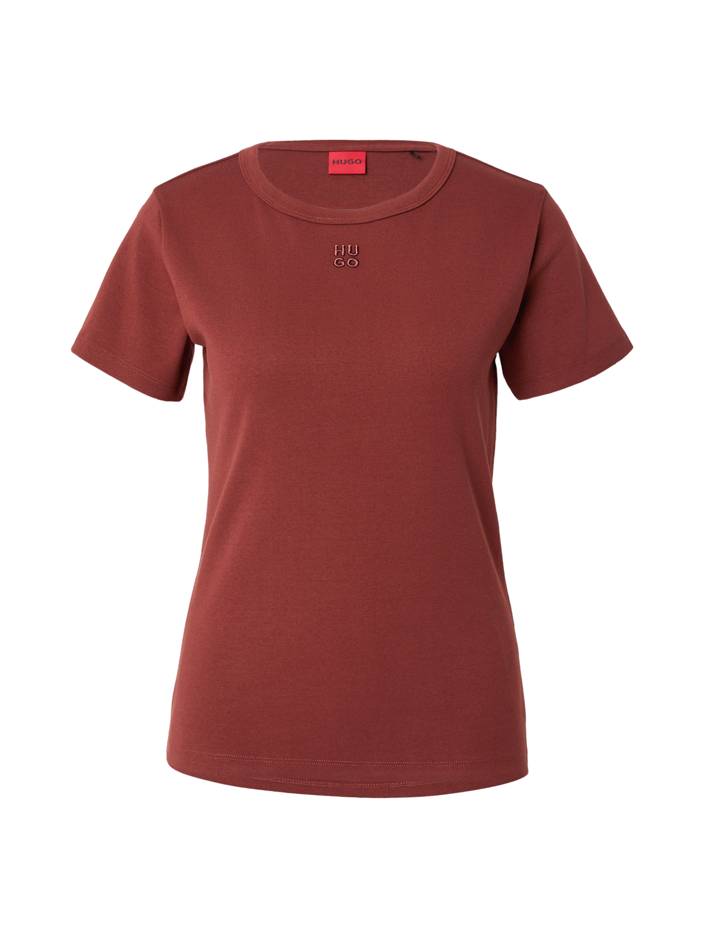 HUGO Shirt 'Deloris' in Brown: front