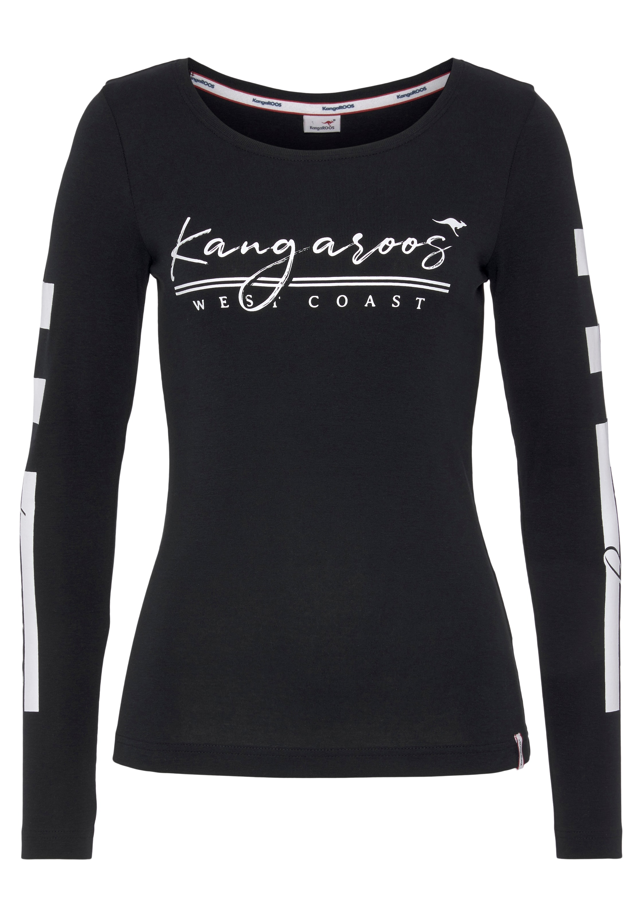 KangaROOS Shirt in Black: front
