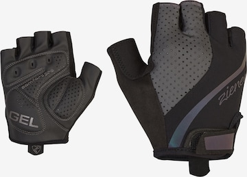 ZIENER Athletic Gloves 'CAERSTIN' in Black: front