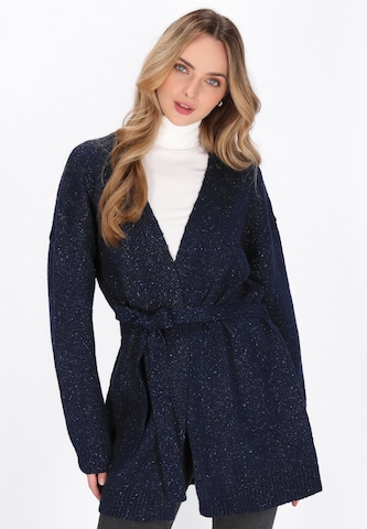 DreiMaster Vintage - Cárdigan en azul: frente