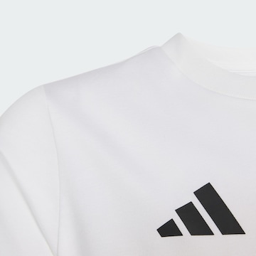 ADIDAS PERFORMANCE Funkční tričko 'Messi Name & Number' – bílá