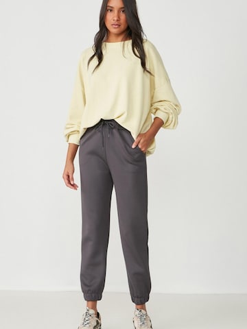 C&City Tapered Broek in Grijs