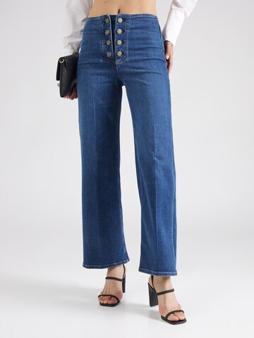 FRAME Bootcut Jeans in Blauw: voorkant