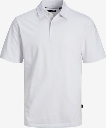 JACK & JONES Poloshirt 'Spencer' in Weiß: predná strana