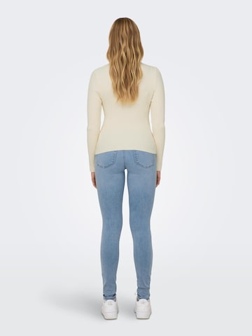 ONLY - Pullover 'KATIA' em bege