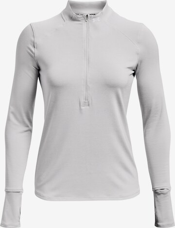 T-shirt fonctionnel 'Qualifier Run 2.0' UNDER ARMOUR en gris : devant