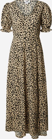 Dorothy Perkins Jurk in Bruin: voorkant