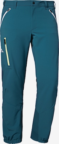 Schöffel - Regular Calças outdoor 'Kals' em verde: frente