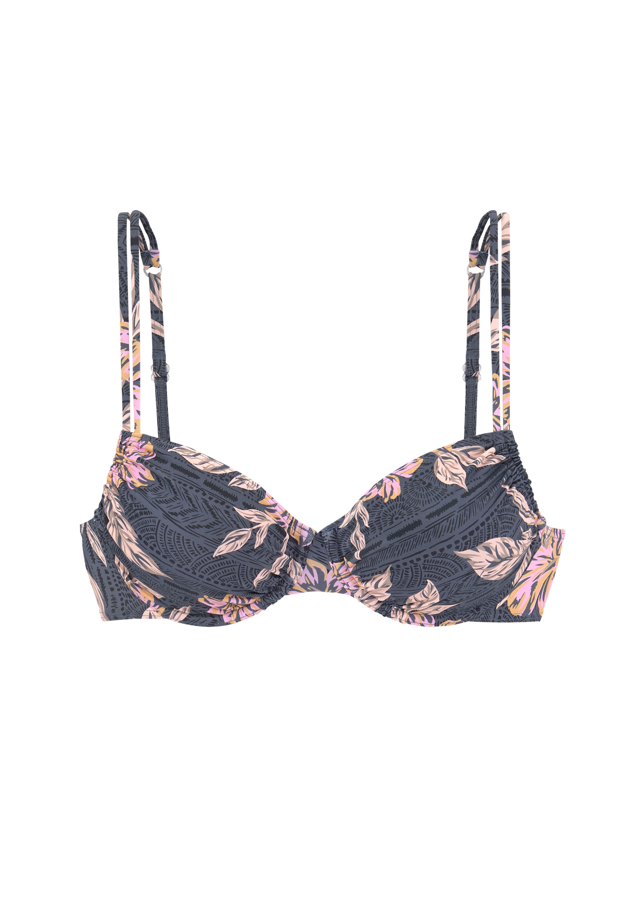 Push-up Costum de baie două piese de la SUNSEEKER pe verde: față