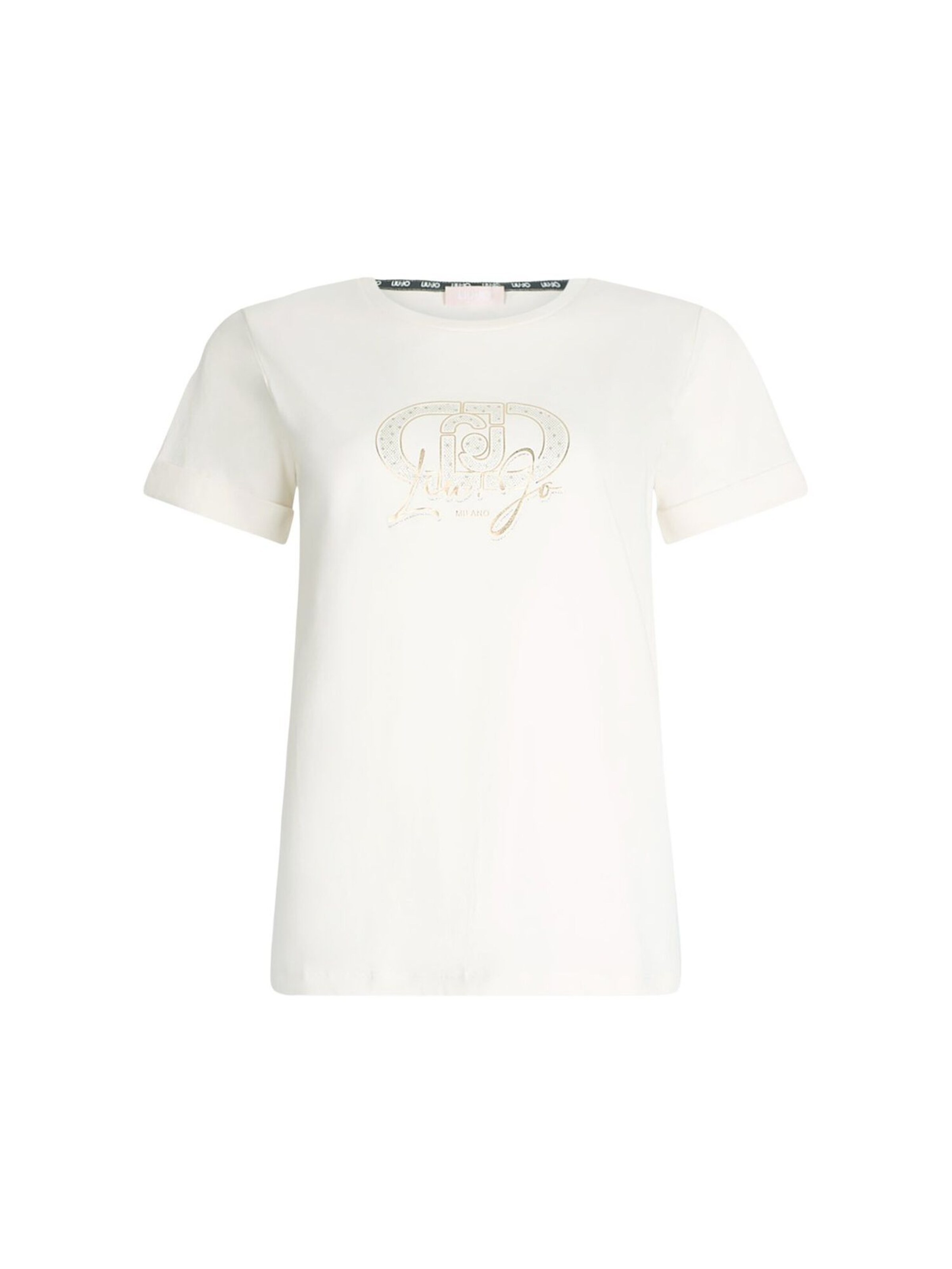 Liu Jo Tričko 'Better' - Biela: predná strana