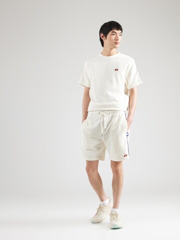 ELLESSE Regular Trousers 'TOMATRO' in White