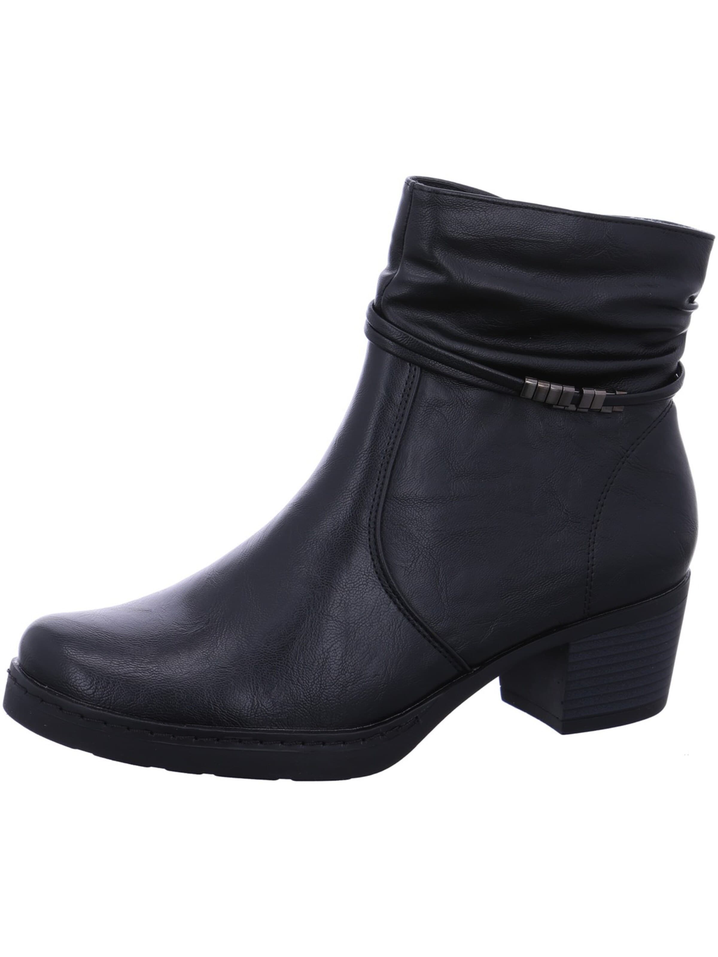 QUEEN'S Booties in Black: front
